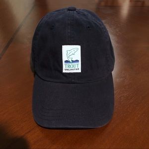 Trout Unlimited Dark Blue Hat Adjustable Hat